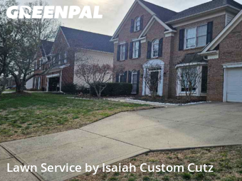 Lawn mowed in Concord, 28027