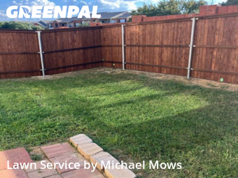Yard Cuttingin Lewisville,75067,Lawn Cut by Michael Mows, work completed in Nov , 2025
