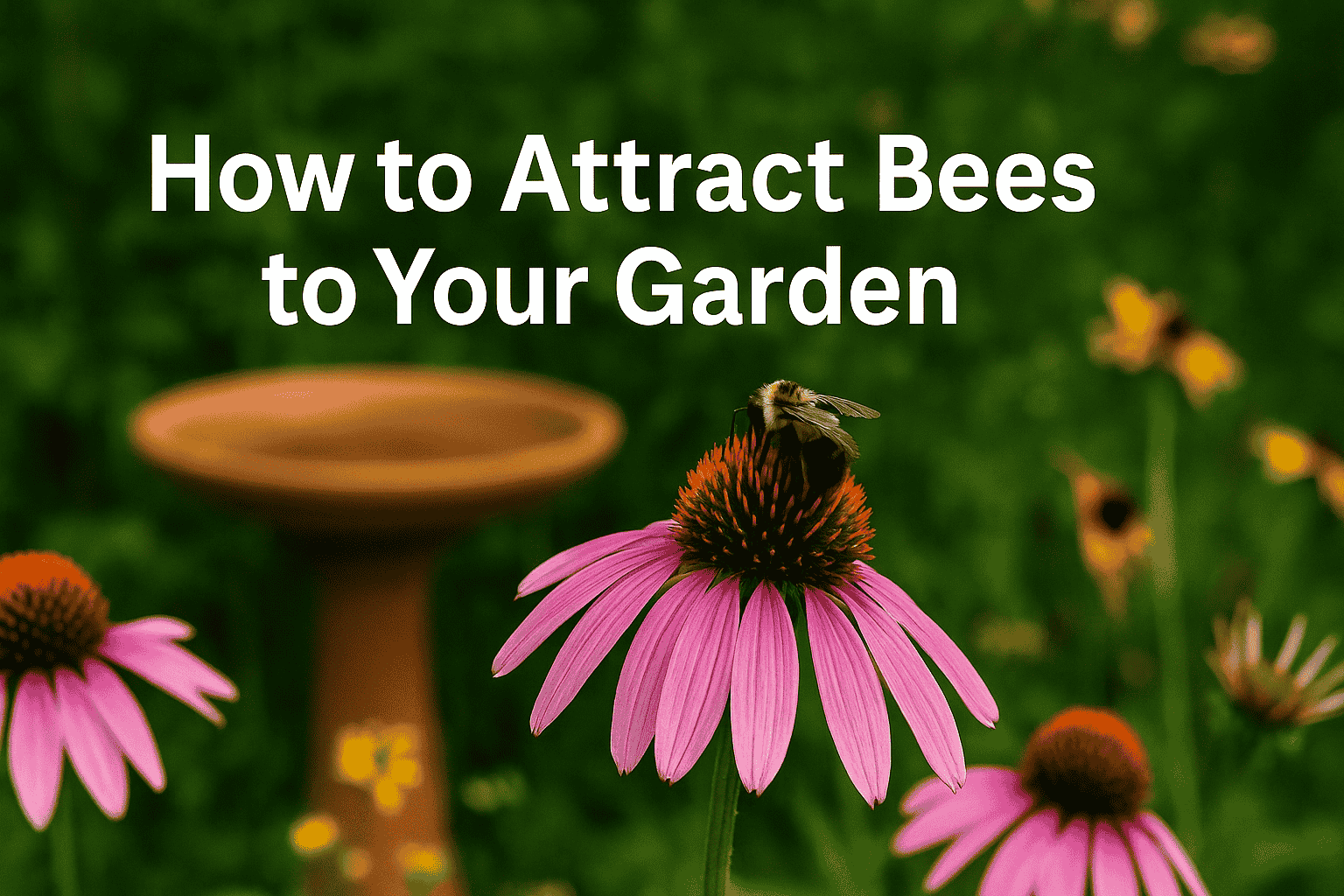 How to Attract Bees to Your Garden (Sample)