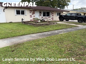 Backyard Landscaping In Hollywood,33024,Landscaping by Wee Doo Lawns Llc, work completed in Apr , 2026