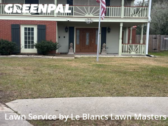 Lawn mowed in Lafayette, 70508