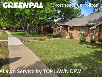Lawn mowed in Carrollton, 75010