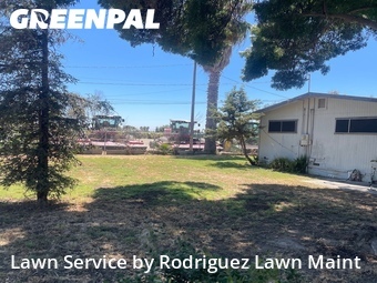 Lawn mowing work completed in Tulare, CA