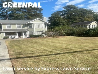 Yard Mowing in Duluth, 30096, Lawn Upkeep by Express Lawn Service, work completed in Nov , 2025