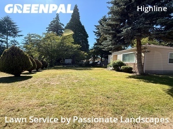 Lawn mowed in Burien, 98146