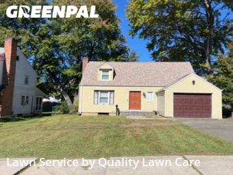 Yard Services in Hartford, 6112, Front Yard Mowing by Quality Lawn Care, work completed in Nov , 2025