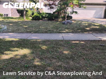 Lawn Maintenance in Winnetka, 60093, Lawn Care by C&A Snowplowing And , work completed in Nov , 2025
