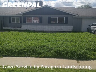 Lawn mowing work completed in Hanford, CA