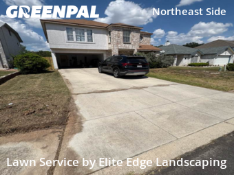 Yard Cuttingin Schertz,78154,Lawn Service by Elite Edge Landscaping, work completed in Nov , 2025
