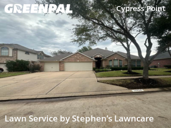 Lawn Carein Houston,77095,Grass Cutting by Stephen’s Lawncare, work completed in Dec , 2025