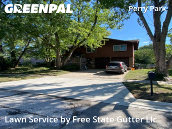 Lawn Mowing Servicein Lawrence,66049,Lawn Maintenance by Free State Gutter Llc, work completed in Dec , 2025