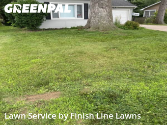 Lawn Mowing in Moline, 61265, Weekly Mowing by Finish Line Lawns, work completed in Dec , 2025