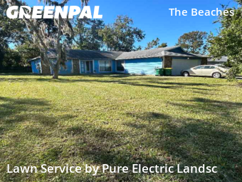 Lawn Mowingin Jacksonville Beach,32250,Lawn Care Service by Pure Electric Landsc, work completed in Dec , 2025