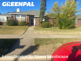 Lawn Servicein The Colony,75056,Lawn Mowing by Rivera Landscape , work completed in Jan , 2026