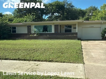 Lawn Mowing Servicein Grand Prairie,75050,Yard Cutting by Lopez Lawn, work completed in Jul , 2026