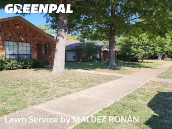 Landscaping Maintenance in Coppell, 75019, Yard Grooming by MALDEZ RONAN, work completed in Nov , 2025