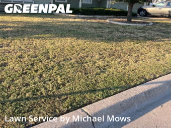 Lawn Mowingin Haltom City,76117,Grass Cut by Michael Mows, work completed in Jan , 2026