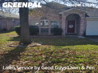 Lawn Cutin Fort Worth,76108,Lawn Service by Good Guys Lawn & Fen, work completed in Jan , 2026