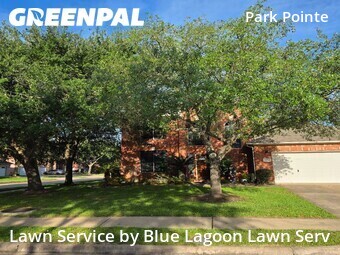 Lawn Mowingin Sugar Land,77498,Grass Cutting by Blue Lagoon Lawn Serv, work completed in Jul , 2026