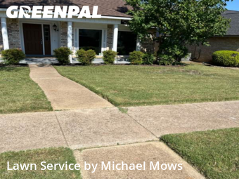 Lawn Mowing Servicein Flower Mound,75028,Lawn Cut by Michael Mows, work completed in Dec , 2025