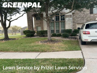 Grass Cuttingin Pearland,77581,Lawn Care Service by Prizel Lawn Services, work completed in Nov , 2025