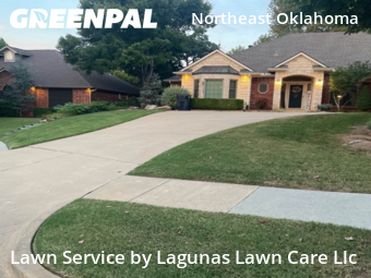 Lawn Cutin Edmond,73013,Lawn Mow by Lagunas Lawn Care Llc, work completed in Feb , 2026