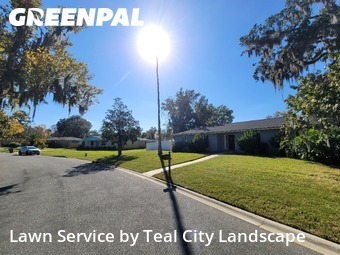 Lawn Mowin Orange Park,32073,Yard Cutting by Teal City Landscape , work completed in Dec , 2025