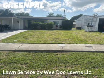Lawn Mowingin Fort Lauderdale,33334,Grass Cutting by Wee Doo Lawns Llc, work completed in Nov , 2025