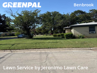 Yard Mowingin Benbrook,76126,Lawn Mow by Jeronimo Lawn Care , work completed in Jan , 2026