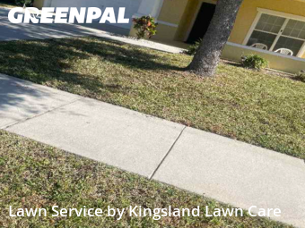 Grass Cutin Sanford,32771,Yard Mowing by Kingsland Lawn Care, work completed in Jan , 2026