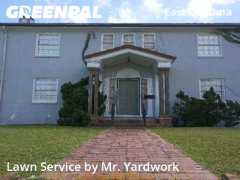 Front Yard Mowing in Daytona Beach, 32118, Yard Maintenance by Mr. Yardwork , work completed in Nov , 2025