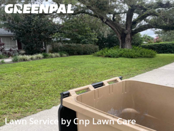 Backyard Mowing in Temple Terrace, 33617, Lawn Care by Cnp Lawn Care, work completed in Nov , 2025