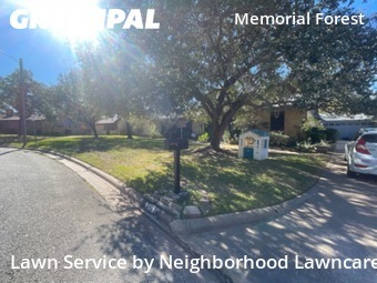 Front Yard Mowing in Bryan, 77802, Lawn Maintenance by Neighborhood Lawncare, work completed in Dec , 2025