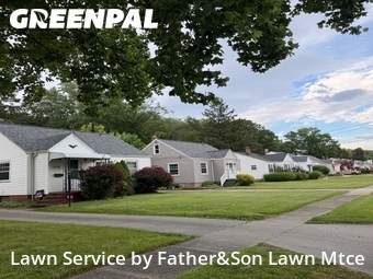 Lawn mowed in North Olmsted, 44070