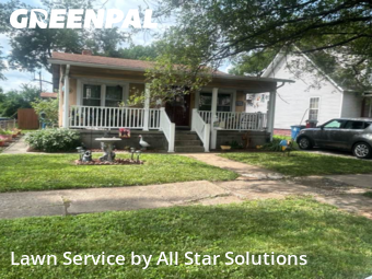 Yard Cuttingin Granite City,62040,Lawn Mow by All Star Solutions, work completed in Dec , 2025