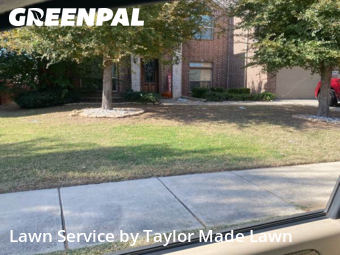 Lawn Carein Denton,76208,Lawn Mow by Taylor Made Lawn , work completed in Nov , 2025