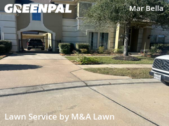 Yard Cuttingin League City,77573,Lawn Cut by M&A Lawn, work completed in Feb , 2026