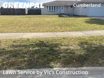 Grass Care in Plainfield, 60586, Yard Maintenance by Vic’s Construction , work completed in Oct , 2025