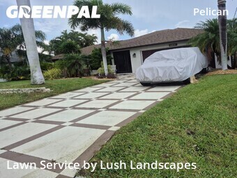 Landscaping Renovation In Cape Coral,33914,Landscaping Maintenance by Lush Landscapes , work completed in Jul , 2026