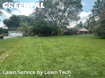 Yard Care Services in Kettering, 45429, Yard Mowing by Lawn Tech, work completed in Oct , 2025