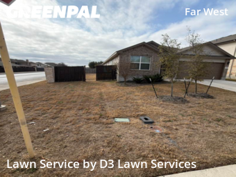 Landscaping Renovation In San Antonio,78245,Landscaping Cleanup by D3 Lawn Services, work completed in Feb , 2026