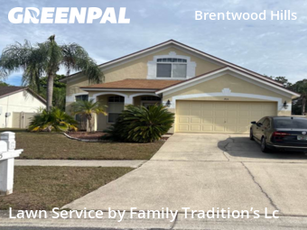 Lawn Cutin Brandon,33511,Lawn Care by Family Tradition’s Lc, work completed in Dec , 2025