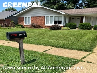 Lawn Mowing Servicein Chesterfield,63017,Lawn Cutting by All American Lawn , work completed in Jun , 2026