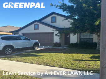 Lawn Care in Spring Hill, 34609, Weekly Mowing by A 4 EVER LAWN LLC, work completed in Oct , 2025