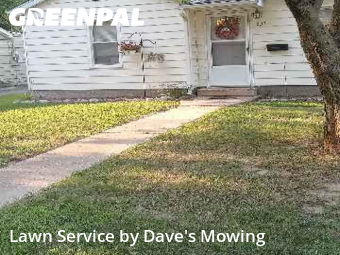 Yard Mowing in Wood River, 62095, Grass Cutting by Dave's Mowing, work completed in Dec , 2025