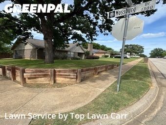 Lawn Cutin Bedford,76022,Lawn Service by Top Lawn Carr, work completed in Jun , 2026