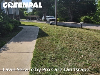 Yard Mowingin Kannapolis,28081,Lawn Cut by Pro Care Landscape , work completed in Jun , 2026