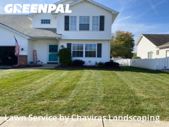 Lawn Cuttingin Joliet,60435,Lawn Care by Chaviras Landscaping, work completed in Nov , 2025