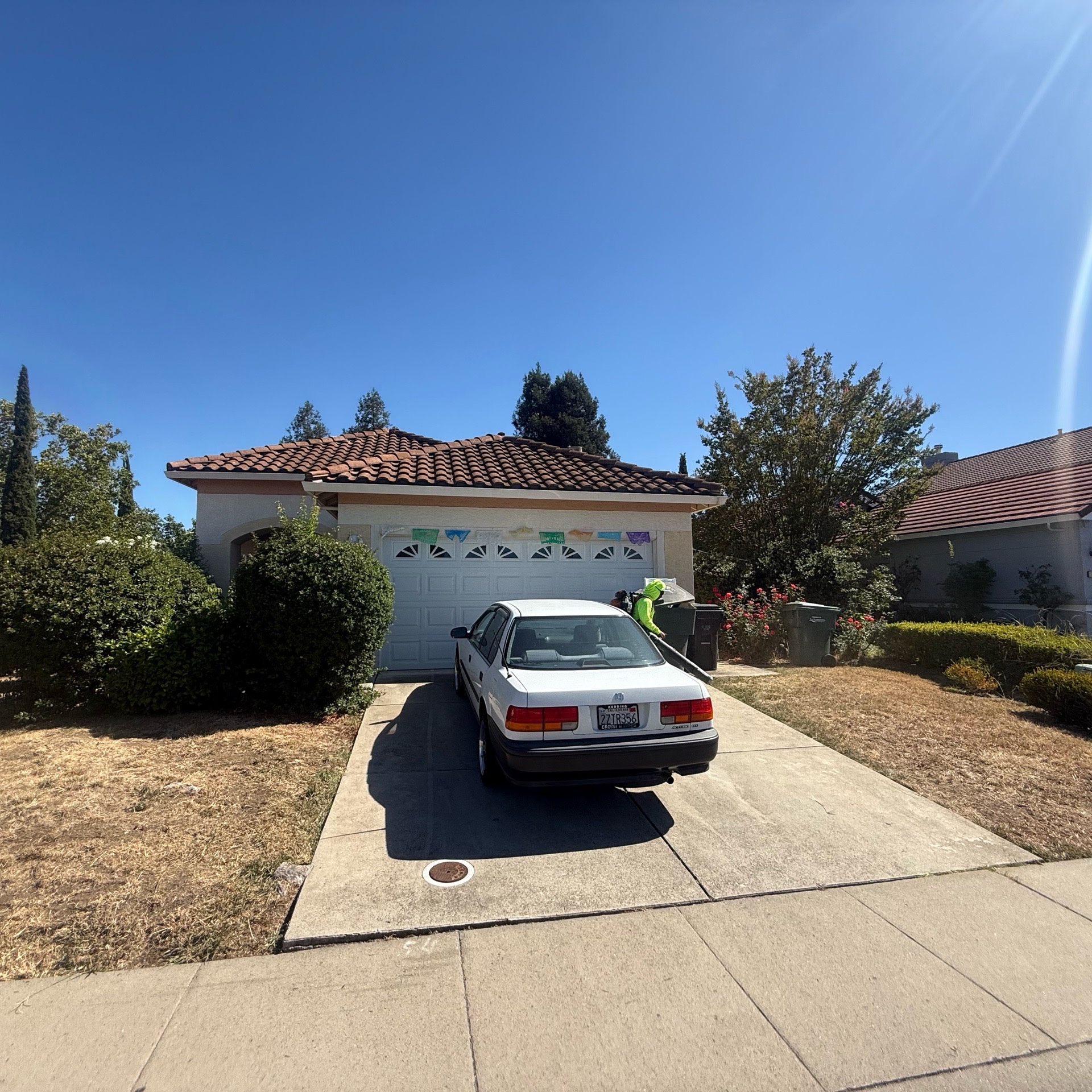Lawn mowing work by D Mojica Lawn Care in Lincoln, CA