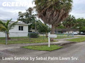 Lawn mowed in North Lauderdale, 33068